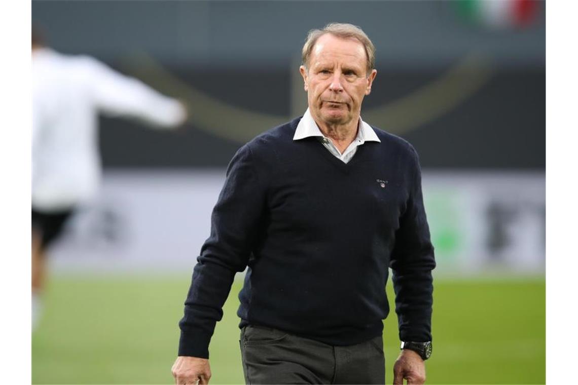 Vogts von Klinsmann-Job bei Hertha BSC überrascht Berti Vogts. Foto: Daniel Karmann/dpa