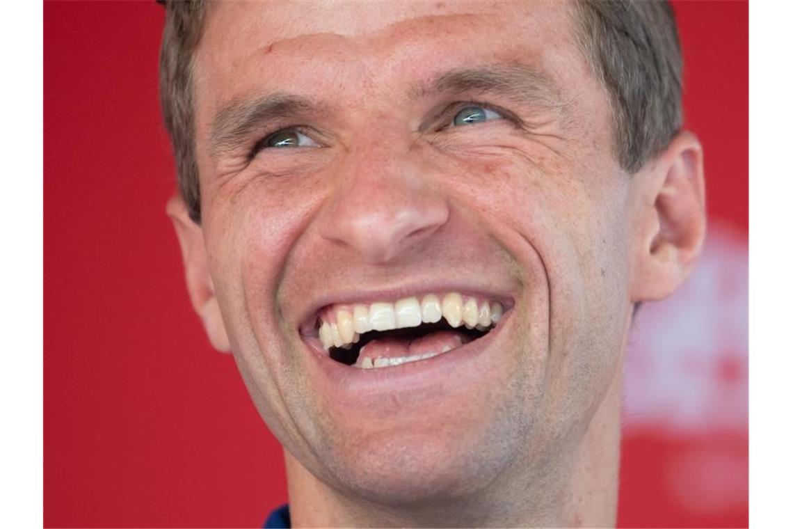 Beschäftigt sich aktuell nicht mit einer Rückkehr in die Nationalmannschaft: Thomas Müller. Foto: Sven Hoppe/dpa