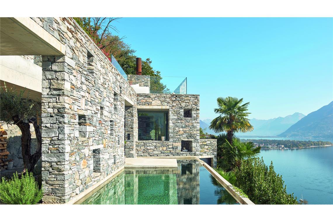 Große Ehre – Stuttgarter Architekten bauen eines der 50 besten Einfamilienhäuser Besondere Anerkennung: „Wohnen zwischen Fels und See“ in Ascona von Wespi de Meuron Romeo (Ascona).