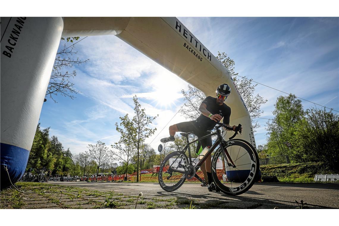 Bestes Wetter beim 14. Backnanger Citytriathlon.