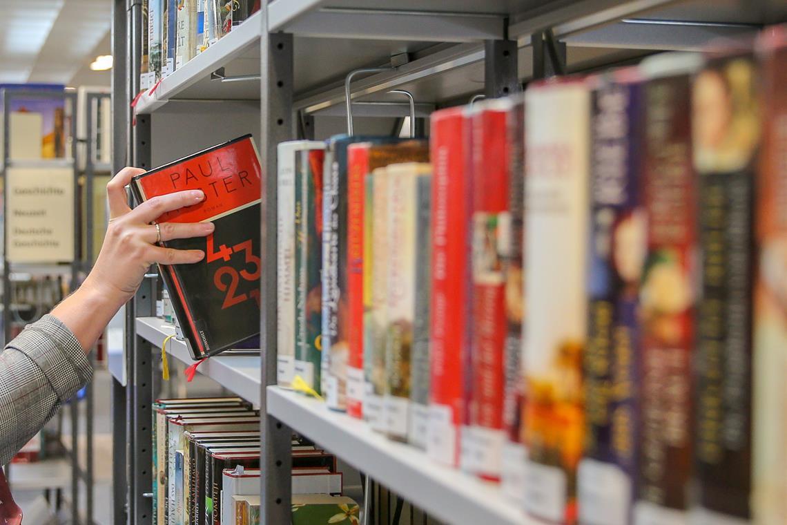 Keine Lösung für das Platzproblem in der Aspacher Bücherei Bestimmte Ziele können wegen des Platzmangels in Aspachs Bücherei nicht umgesetzt werden. Archivfoto: Alexander Becher
