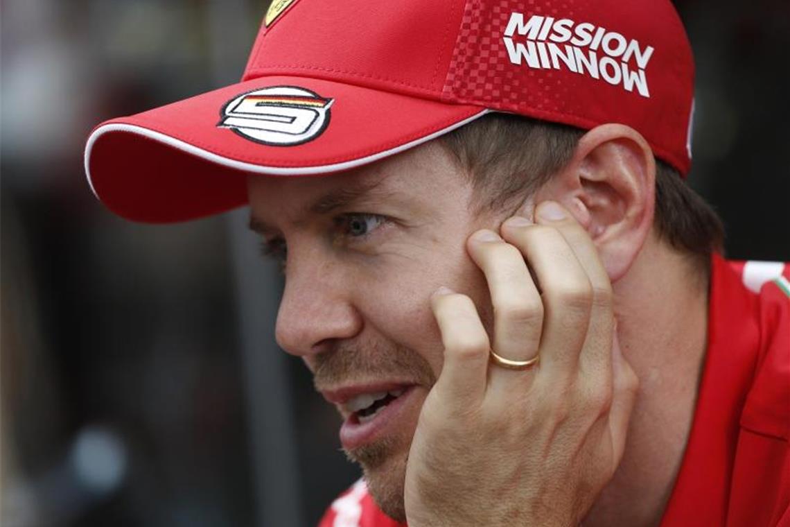 Bestreitet in Brasilien sein 100. Rennen für die Scuderia Ferrari: Sebastian Vettel. Foto: Nelson Antoine/AP/dpa