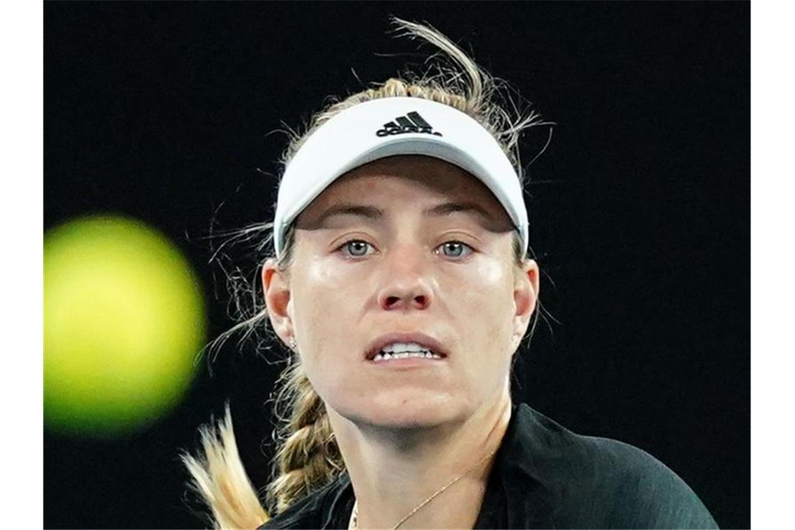 Bestritt ihr letztes Match im Januar bei den Australian Open: Angelique Kerber. Foto: Scott Barbour/AAP/dpa