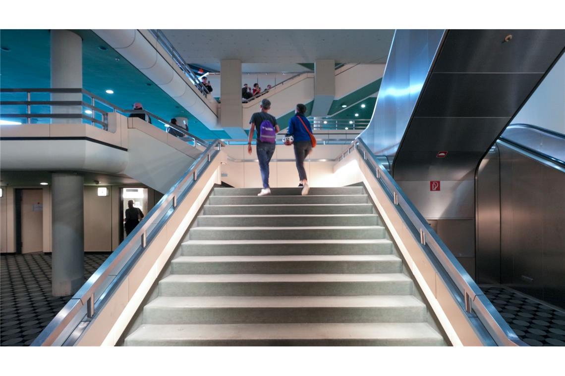 Besucher haben nur selten die Gelegenheit, das ehemalige Kongresszentrum ICC von innen zu sehen. (Archivbild)