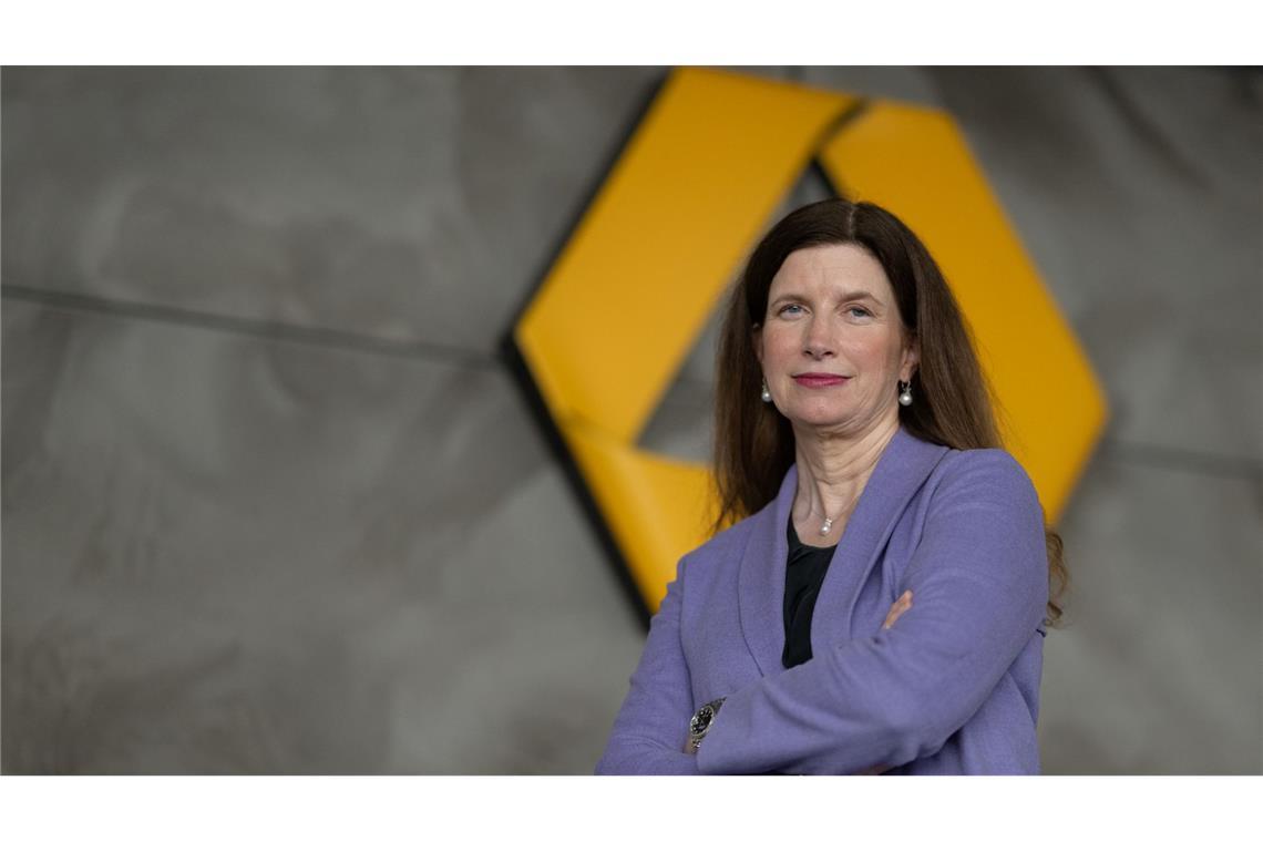 Bettina Orlopp will die Eigenständigkeit der Commerzbank retten.
