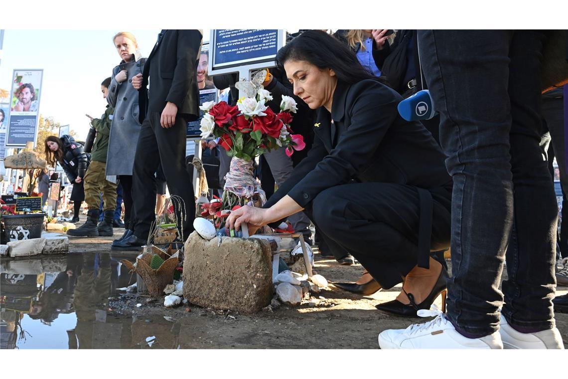 Bewegender Termin zum Abschluss der Reise.