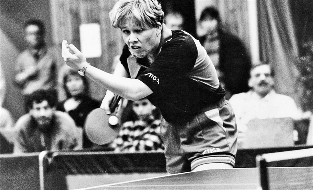 Bewies 1992 im Duell der Weltelite das beste Händchen: Die Niederländerin und spätere Vize-Europameisterin Emily Noor.Foto: J. Fiedler