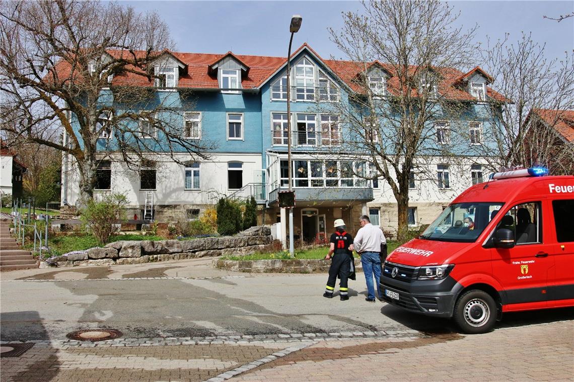 Pflegeheimbewohner verstirbt nach Brand in Erlach Bewohner der Erlacher Höhe nach Brand verstorben. Foto: 7aktuell.de/Lermer