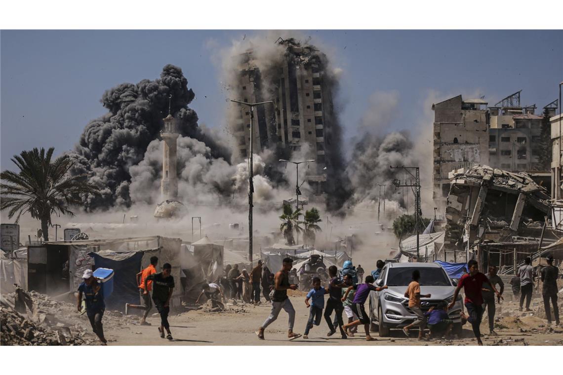 Israelische Armee plant Einsatz „beispielloser Gewalt“ in Gaza-Stadt Bewohner wurden am Freitag dazu aufgerufen, die Stadt Richtung Süden zu verlassen. (Archivbild)