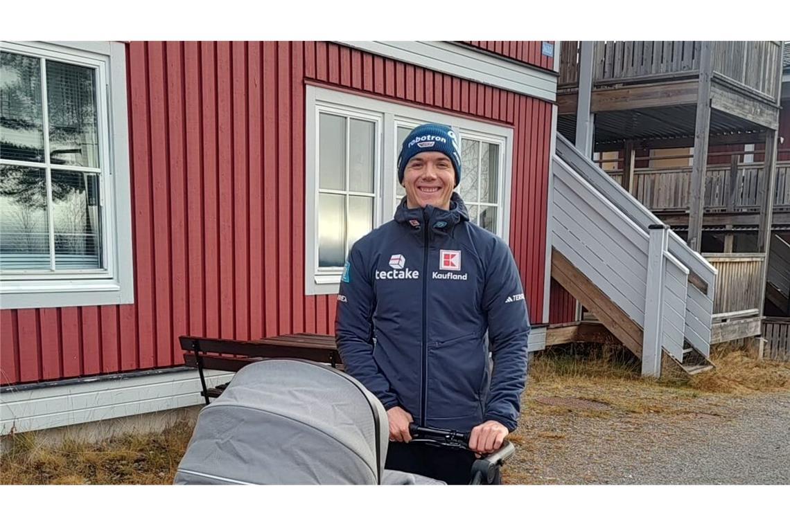 Biathlet Justus Strelow ist im August 2025 Vater eines Sohnes geworden.