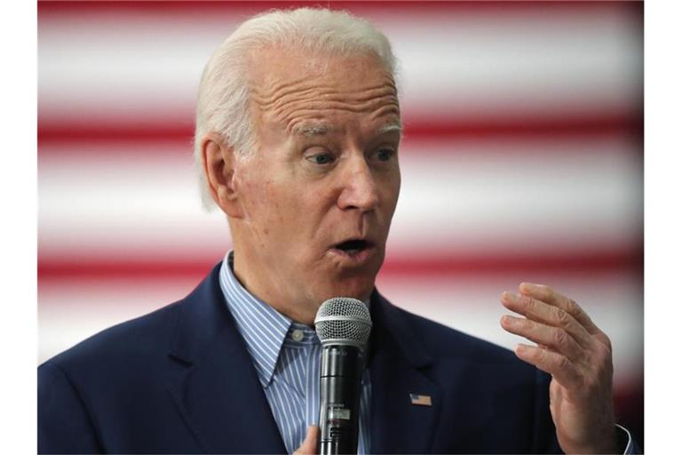Biden war als Hoffnungsträger ins Rennen um die Präsidentschaftskandidatur der Demokraten gestartet, hat sich bei den bisherigen Vorwahlen aber nicht durchsetzen können. Foto: Gerald Herbert/AP/dpa