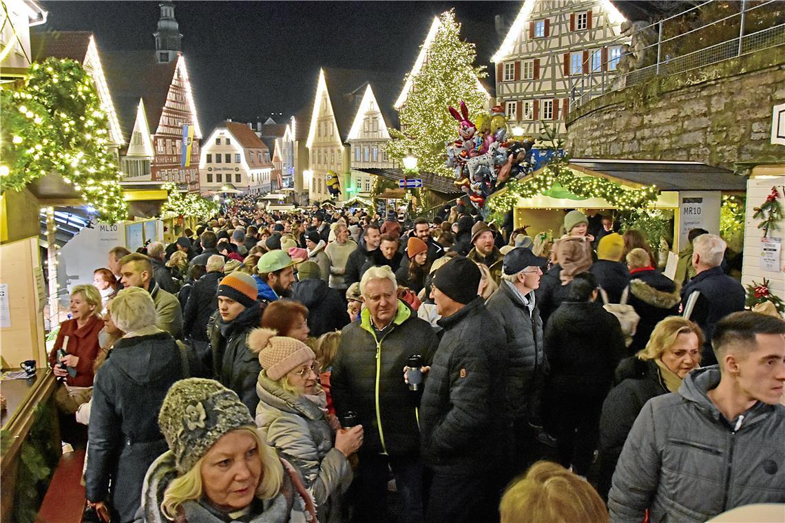 Besuchermagnet Backnanger Weihnachtsmarkt