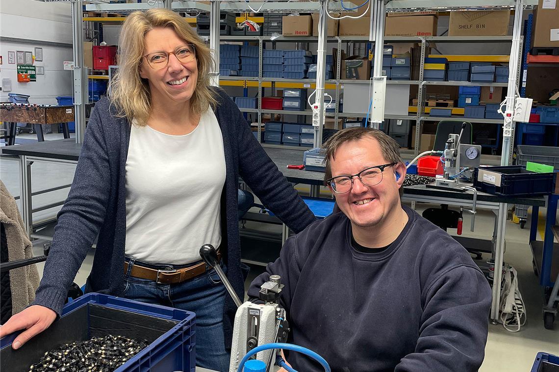 Neue Doppelspitze in den Backnanger Werkstätten der Paulinenpflege