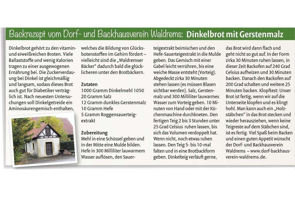 „Ein gutes Brot braucht Zeit“ „Ein gutes Brot braucht Zeit“