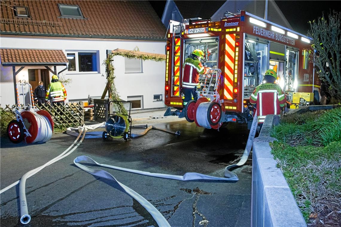 Küchenbrand in Burgstall Küchenbrand in Burgstall