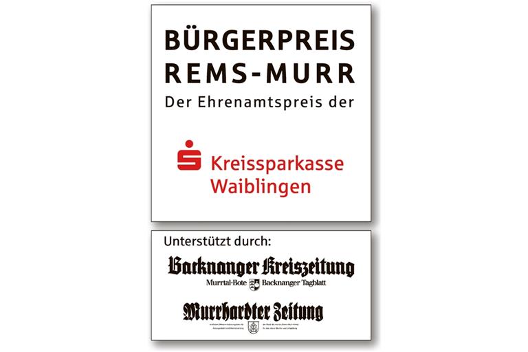 Bürgerpreis Rems-Murr 2021 startet
