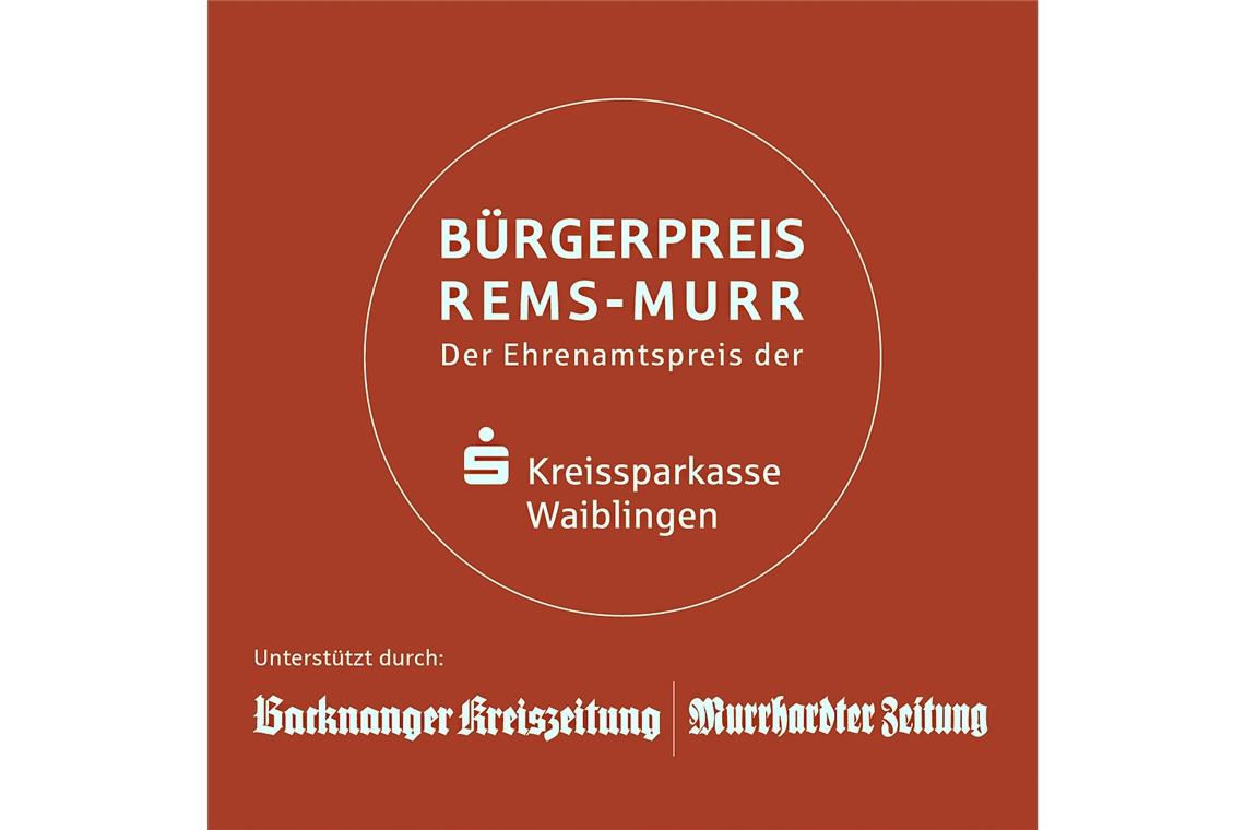 Bis 6. Juni bewerben um den Bürgerpreis Rems-Murr Bis 6. Juni bewerben um den Bürgerpreis Rems-Murr