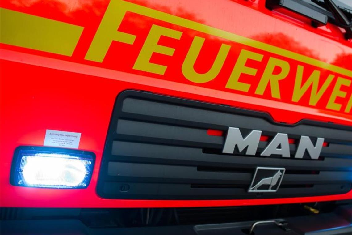 Großbrand im Großerlacher Wald Großbrand im Großerlacher Wald