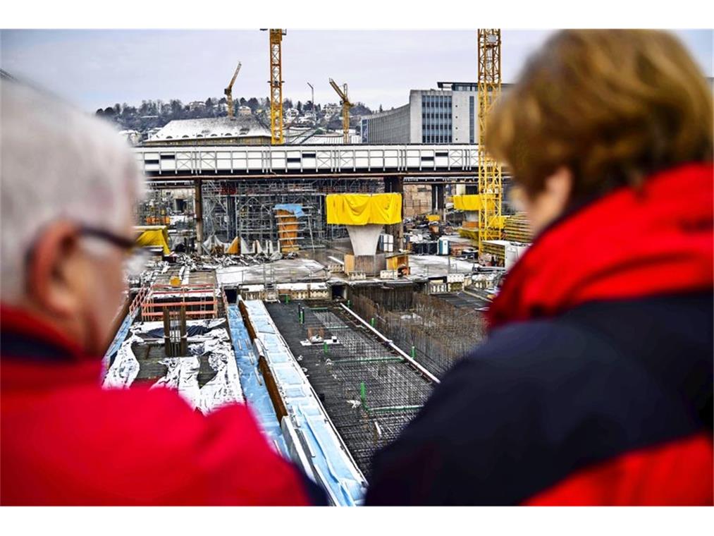 S-21-Baustelle gucken S-21-Baustelle gucken