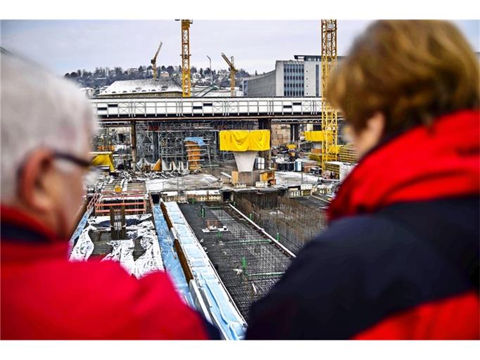 S-21-Baustelle gucken
