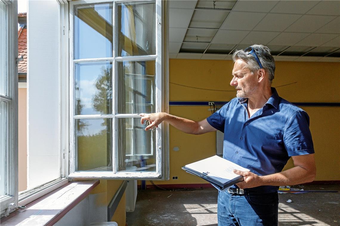 In den Backnanger Schulen geben Handwerker den Ton an