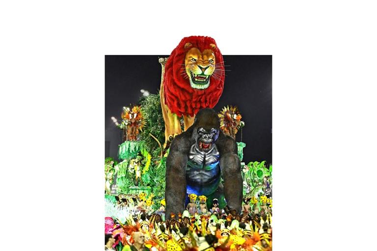 Wilder Karneval in Rio