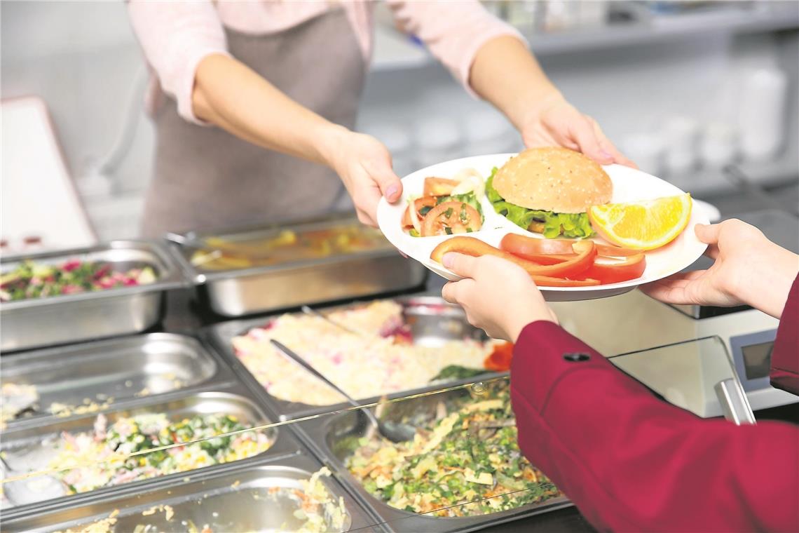 Mittagessen wieder von Firma Müller Gastronomie