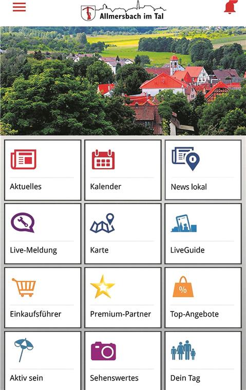 Das Rathaus auf dem Smartphone Das Rathaus auf dem Smartphone