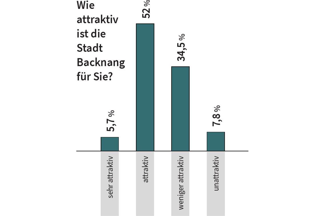 Das denken die Bürger über Backnang