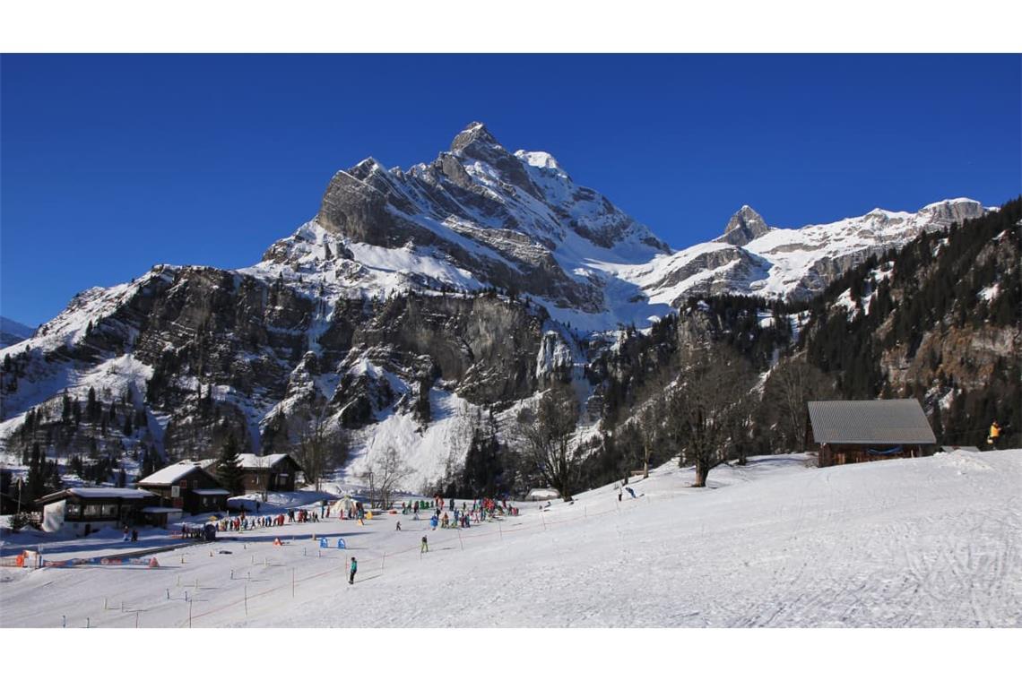 Bild aus besseren Zeiten: Skisaison in Braunwald (Kanton Glarus).