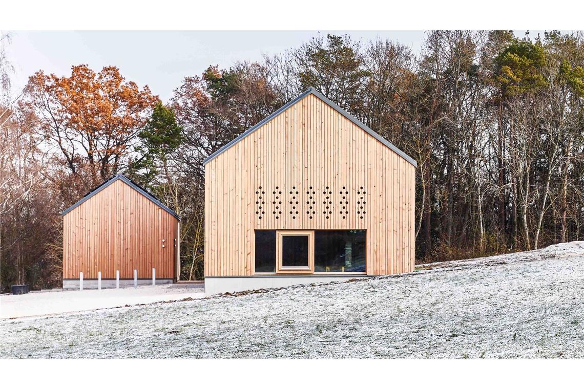 Diese Stuttgarter Architekten punkten in Frankfurter Schau Bildungszentrum in Weil der Stadt, entworfen in Holzbauweise vom Stuttgarter Büro lohrmannarchitekten.