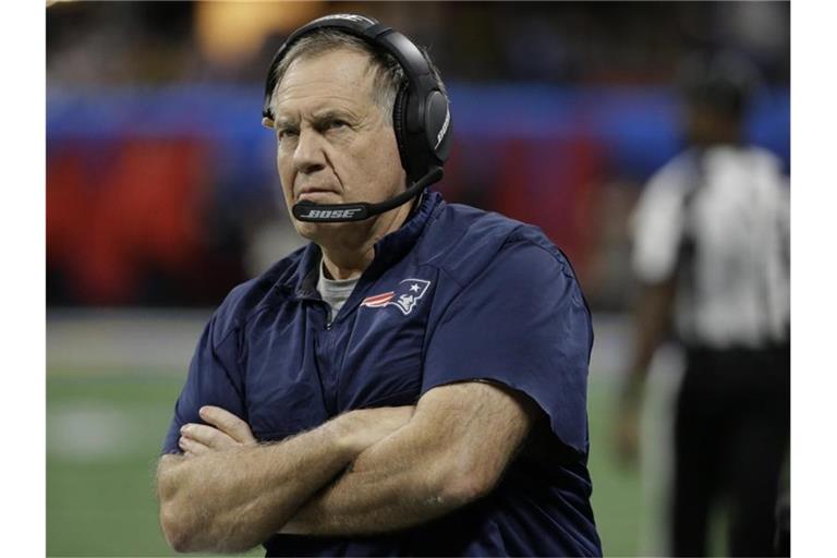 Bill Belichick begründet seinen Verzicht auf die Auszeichnung mit dem Sturm auf das Kapitol. Foto: Mark Humphrey/AP/dpa/Archiv