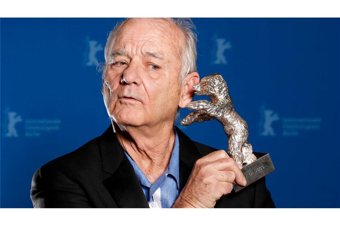 Der ewige Geisterjäger - Bill Murray wird 75 Bill Murray reiste 2018 zur Berlinale an. (Archivbild)
