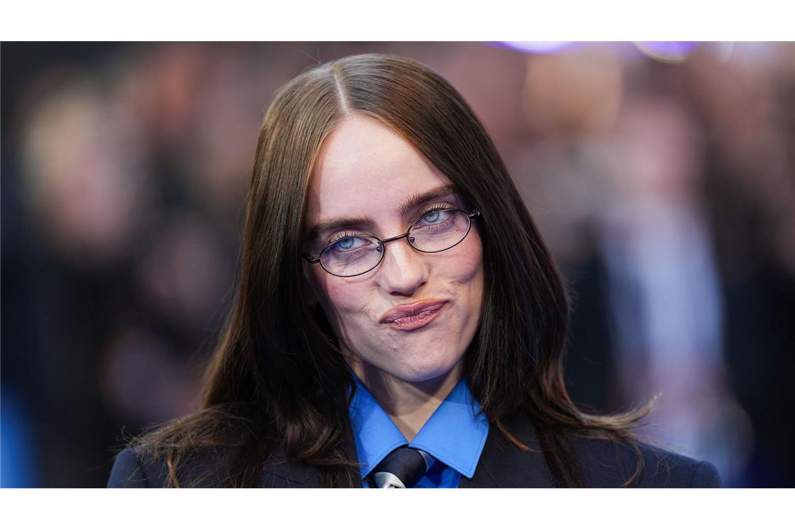 Billie Eilish bei der Premiere. (Archivbild)
