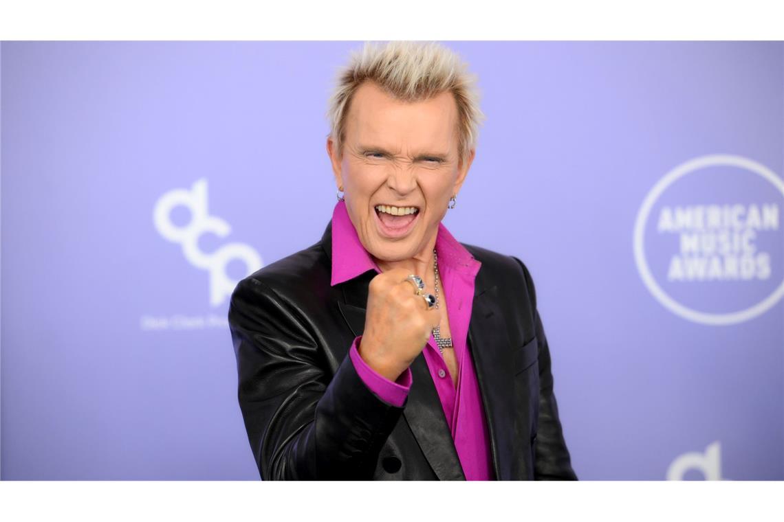 Billy Idol wurde für sein Lebenswerk ausgezeichnet.