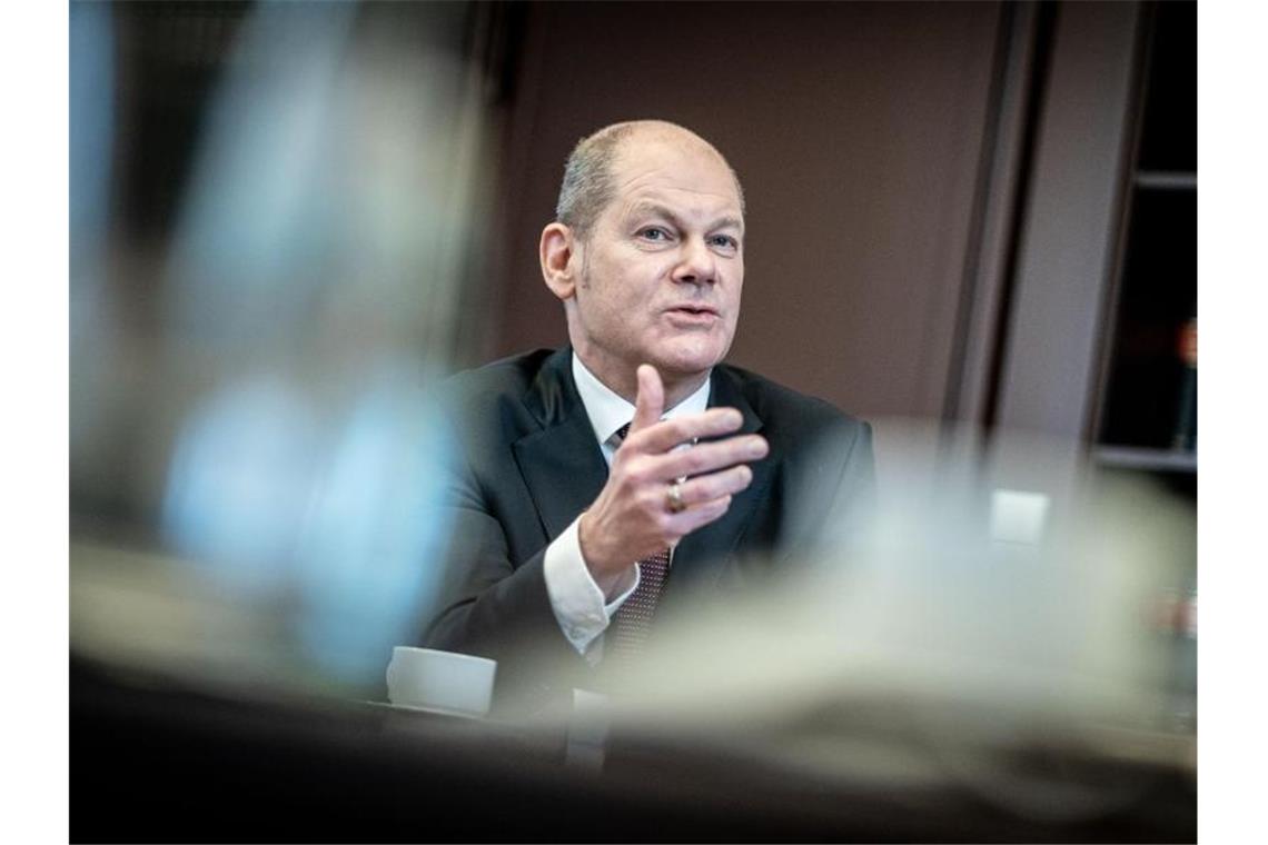 „Bin unverändert für eine finanzielle Entlastung der Kommunen in Deutschland“: Bundesfinanzminister Olaf Scholz. Foto: Kay Nietfeld/dpa