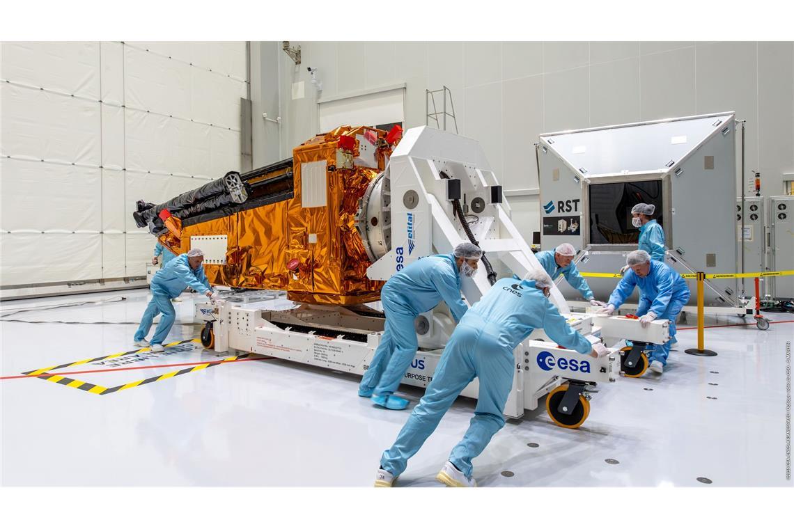 Satellit "Biomass" gestartet - Er soll Wälder vermessen "Biomass" soll in einer Höhe von 666 Kilometern fliegen.