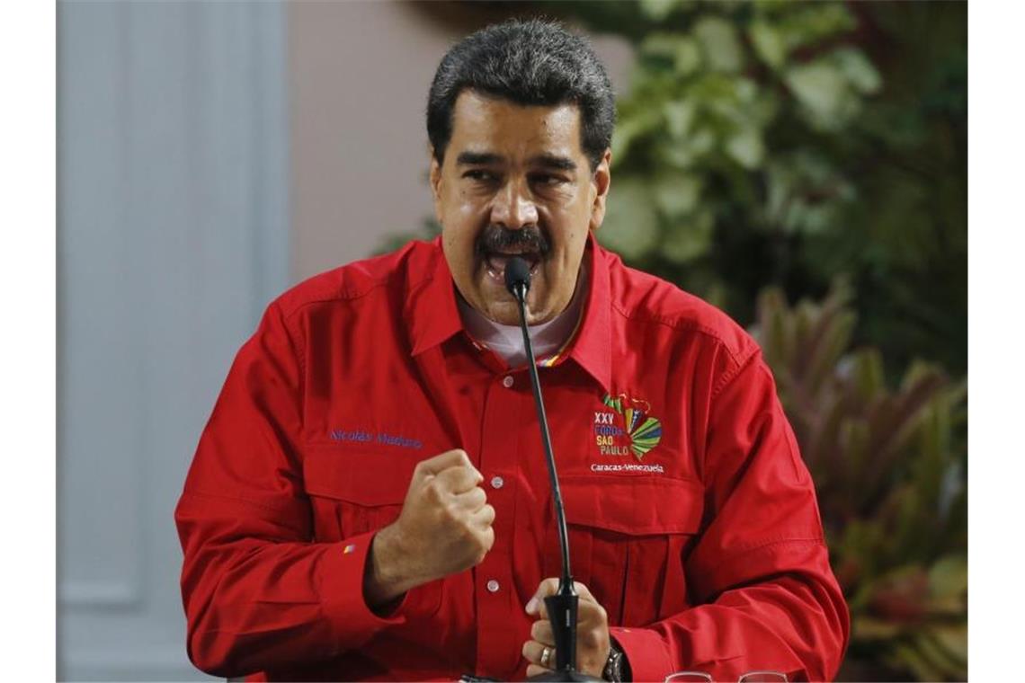 Machtkampf in Venezuela: Maduro will Parlament auflösen Bis auf das Parlament sind so gut wie alle Institutionen Venezuelas mit Gefolgsleuten von Präsident Nicolas Maduro besetzt. Foto: Ariana Cubillos/AP