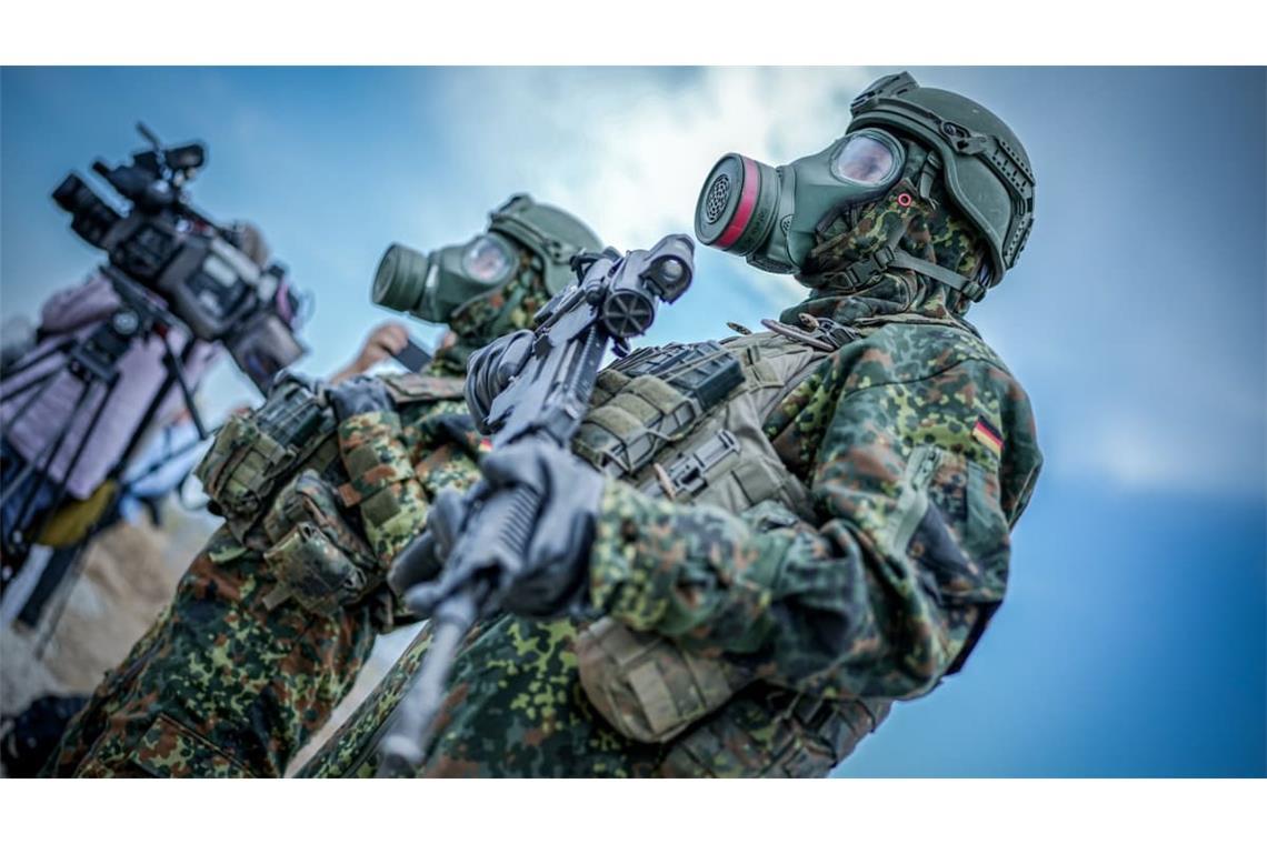 Bis zum 25. September macht ein ABC-Abwehrregiment ein Manöver mit dem Titel „Badischer Sturm 2026“. (Archivbild)