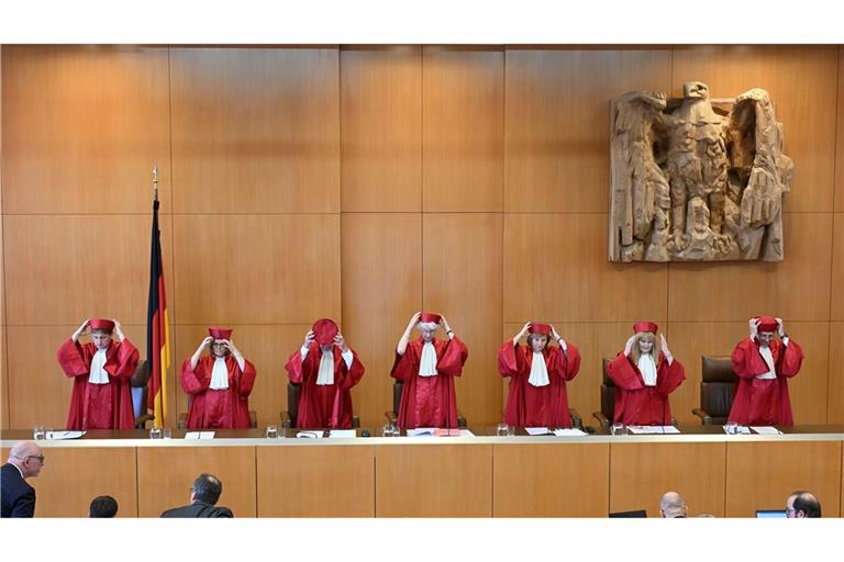 Bislang ist unklar, wie es mit der Nachbesetzung des Bundesverfassungsgerichts weitergeht. (Archivbild)