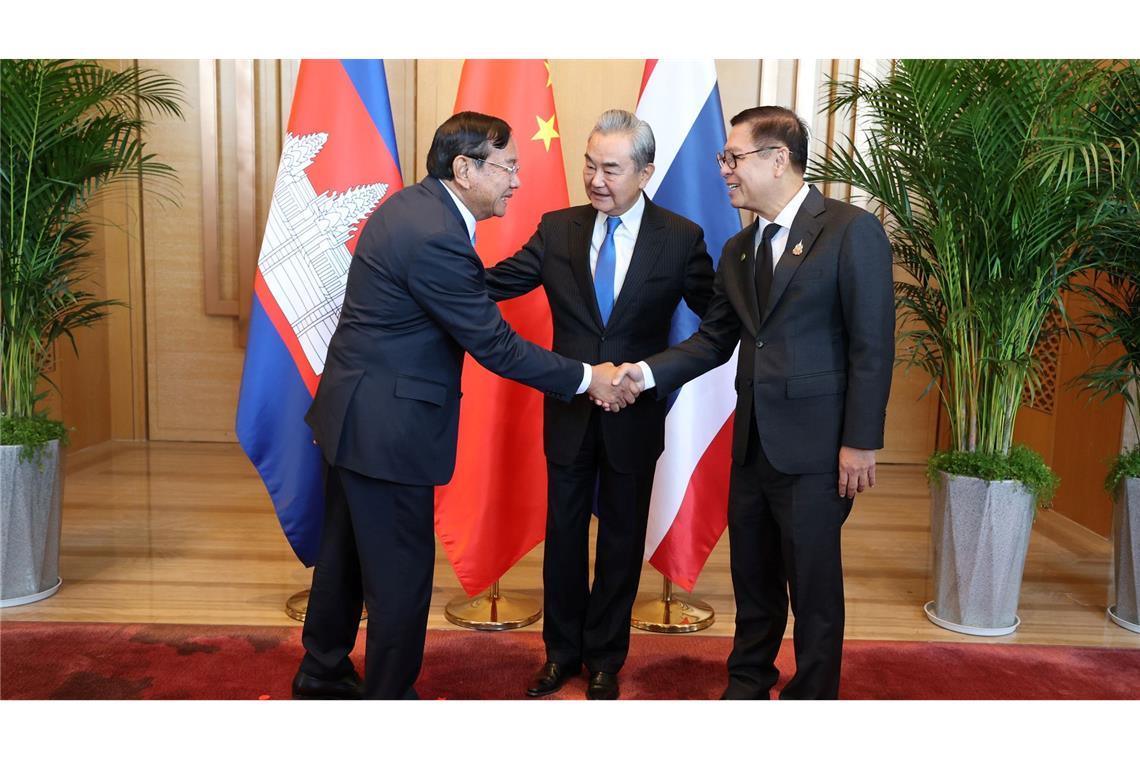 Bislang scheint die Waffenruhe zwischen den zerstrittenen Nachbarn zu halten.