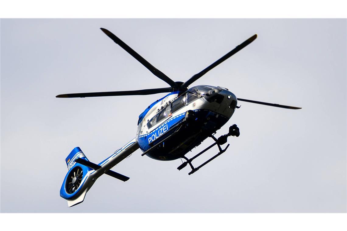Helikopter kreist nach Schüssen über Bruchsal
