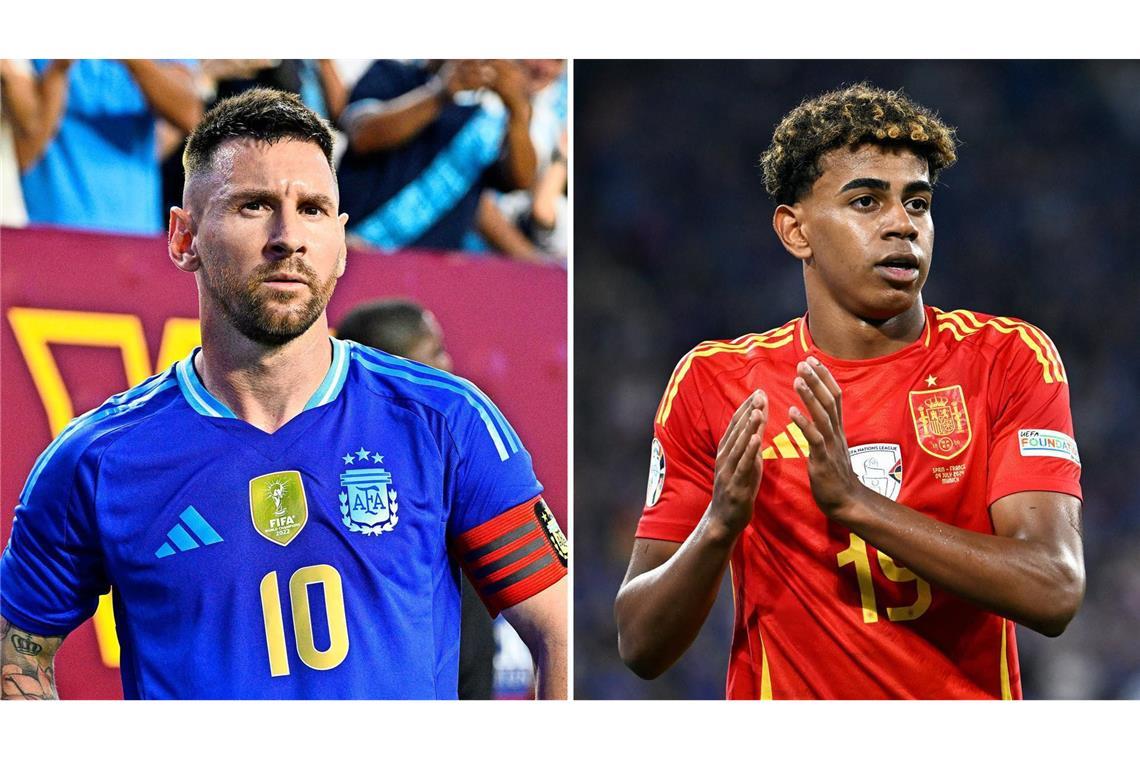 Bitter: Doch kein Duell zwischen Lionel Messi und Lamine Yamal. Die Finalissima wurde entgültig abgesagt (Archivfoto).