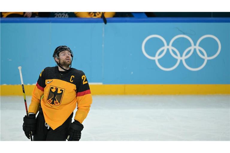Bitteres Olympia-Aus im Viertelfinale für Deutschlands Fahnenträger Leon Draisaitl.