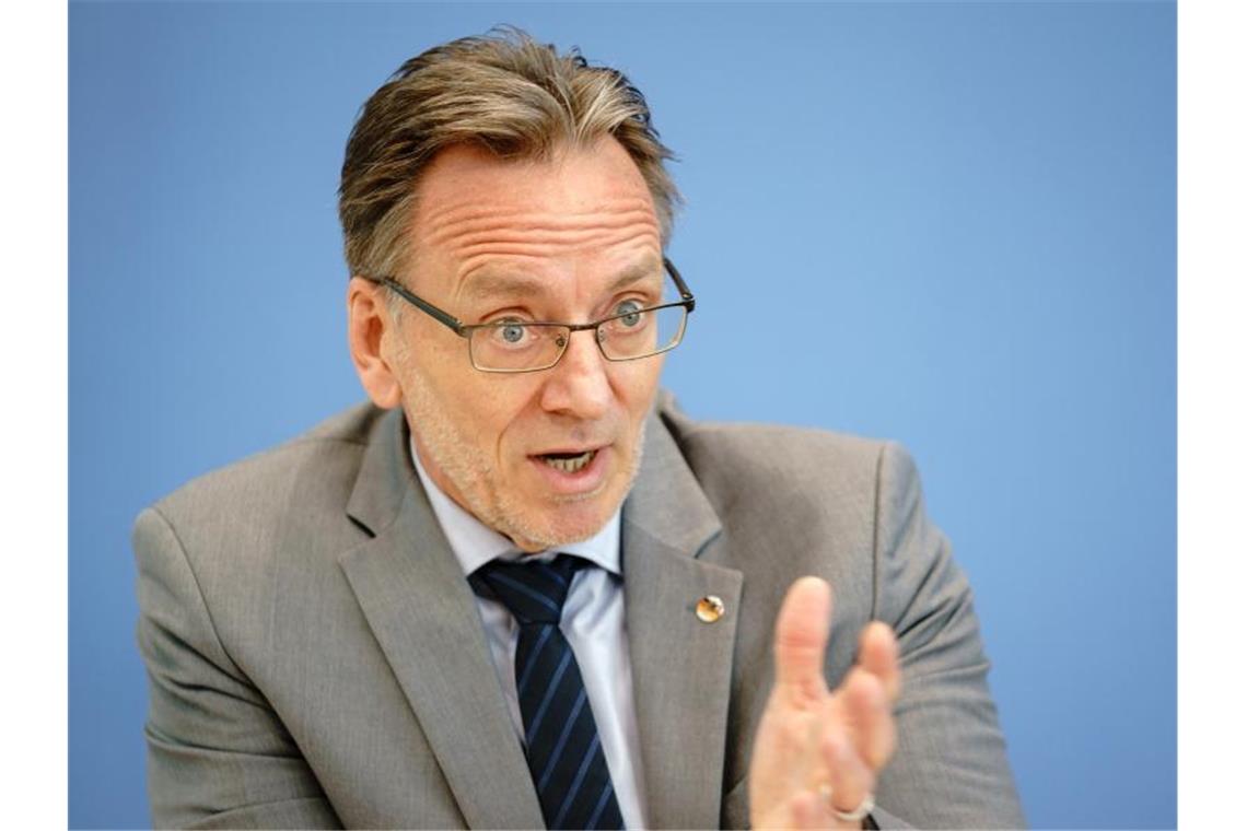 BKA-Präsident Holger Münch. Foto: Kay Nietfeld/dpa