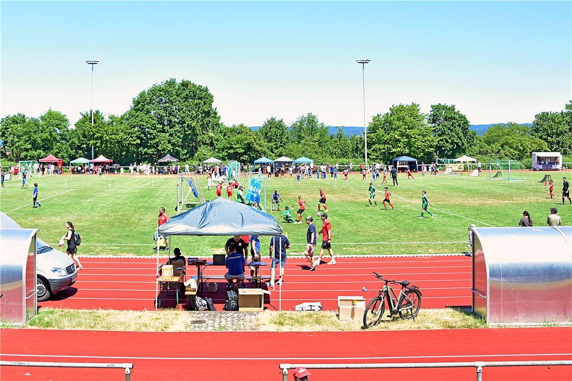 BKZ Minicup 2026 Karl-Euerle-Sportanlage in Backnang. SP