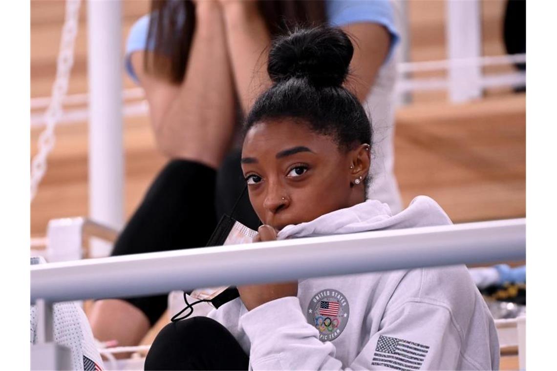 Vierte Absage: Biles verzichtet auch auf Boden-Finale