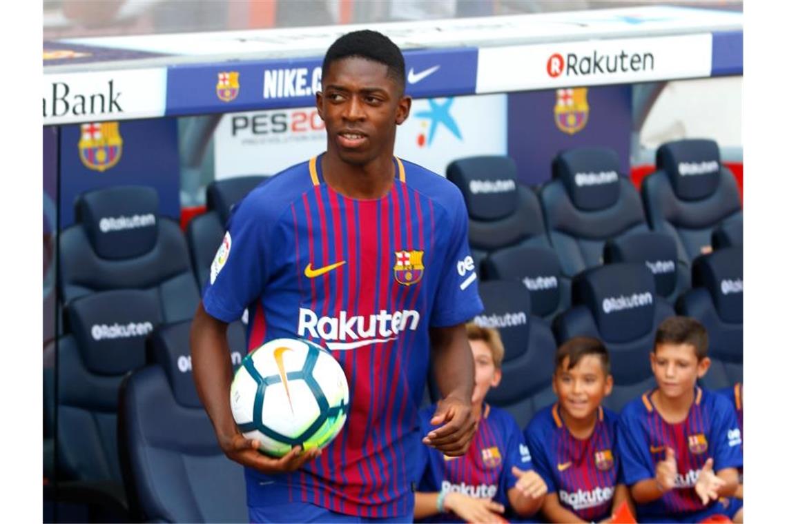 Barça-Boss macht Bayern-Hoffnung zunichte: „Dembélé bleibt“ Bleibt beim FC Barcelona: Ousmane Dembélé. Foto: Jorna/gtres