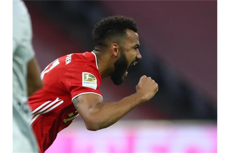 Bleibt beim FC Bayern: Maxim Choupo-Moting. Foto: Matthias Schrader/AP Pool/dpa