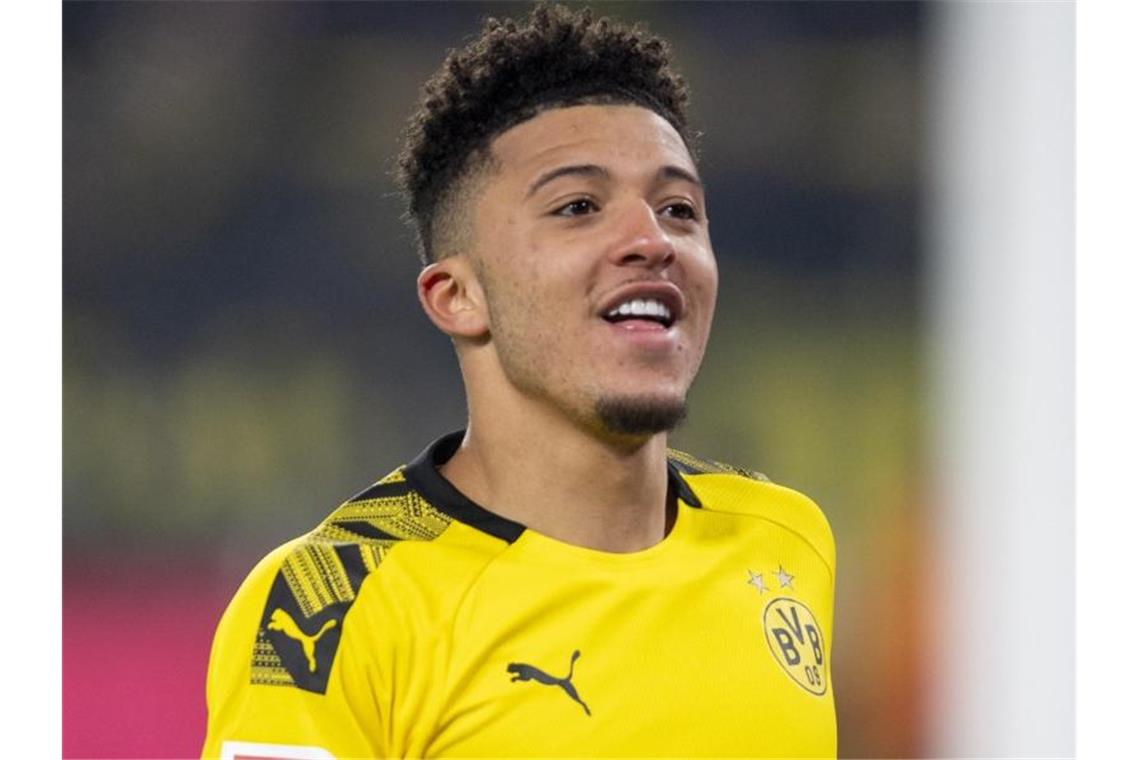 Sancho bleibt dem BVB erhalten: „Entscheidung ist defintiv“ Bleibt in der kommenden Saison definitiv beim BVB: Jadon Sancho. Foto: David Inderlied/dpa